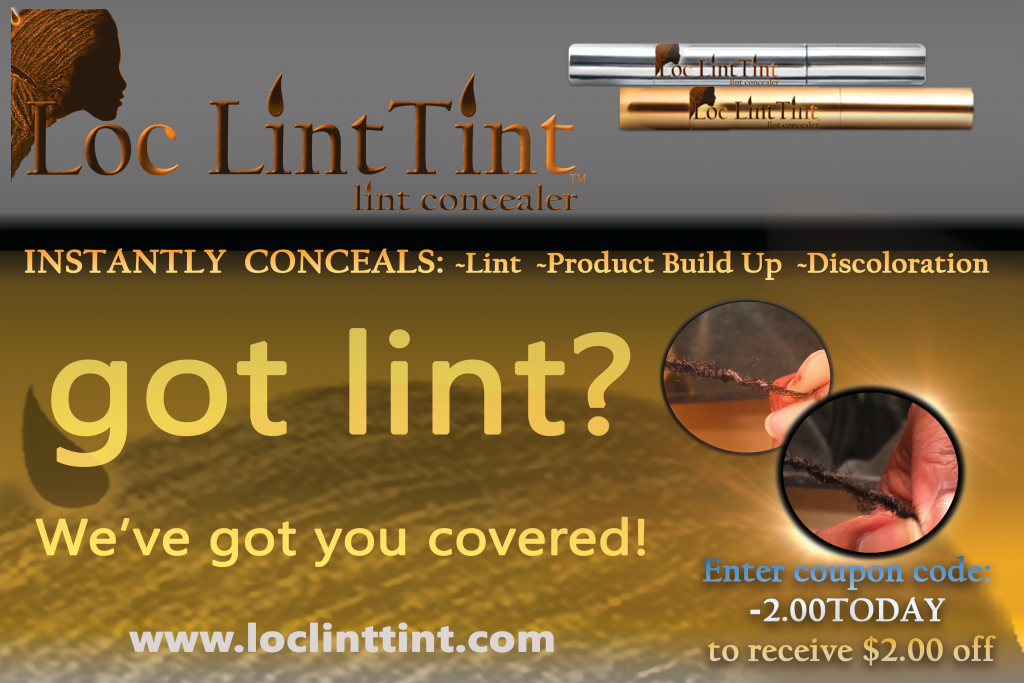 loclinttint coupons, no more lint, lock tint, prevent lint in locs